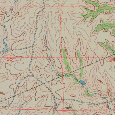 United States Geological Survey Sun City, KS (1968, 24000-Scale) digital map