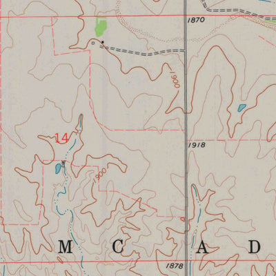 United States Geological Survey Sun City NE, KS (1973, 24000-Scale) digital map