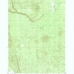 United States Geological Survey Sun Pass, OR (1985, 24000-Scale) digital map