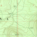United States Geological Survey Sun Pass, OR (1985, 24000-Scale) digital map