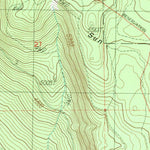 United States Geological Survey Sun Pass, OR (1985, 24000-Scale) digital map