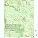 United States Geological Survey Sun Pass, OR (1998, 24000-Scale) digital map