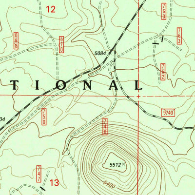 United States Geological Survey Sun Pass, OR (1998, 24000-Scale) digital map