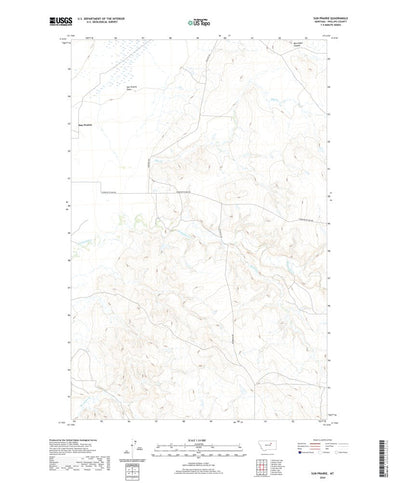 United States Geological Survey Sun Prairie, MT (2020, 24000-Scale) digital map