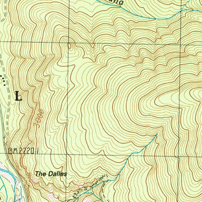 United States Geological Survey Sun Top, WA (1986, 24000-Scale) digital map