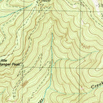 United States Geological Survey Sun Top, WA (1986, 24000-Scale) digital map