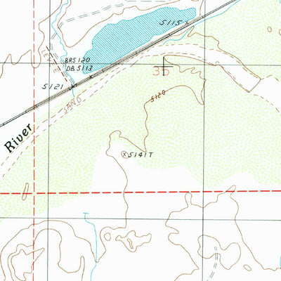 United States Geological Survey Sun Valley, AZ (1986, 24000-Scale) digital map