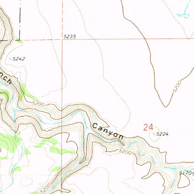 United States Geological Survey Sun Valley Ranch, CO (1971, 24000-Scale) digital map