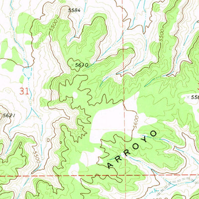 United States Geological Survey Sun Valley Ranch, CO (1971, 24000-Scale) digital map
