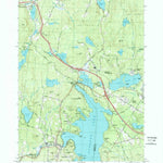 United States Geological Survey Sunapee Lake North, NH (1998, 24000-Scale) digital map