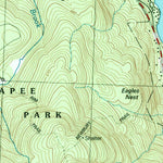 United States Geological Survey Sunapee Lake South, NH (1998, 24000-Scale) digital map