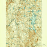 United States Geological Survey Sunapee, NH (1907, 62500-Scale) digital map