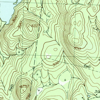 United States Geological Survey Sunapee, NH (1984, 25000-Scale) digital map