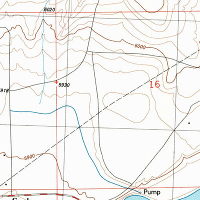United States Geological Survey Sunbeam, CO (1986, 24000-Scale) digital map