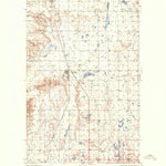 United States Geological Survey Sunburst, MT (1939, 62500-Scale) digital map