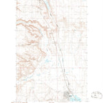United States Geological Survey Sunburst, MT (1986, 24000-Scale) digital map