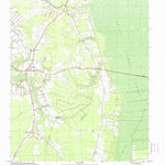 United States Geological Survey Sunbury, NC (1997, 24000-Scale) digital map