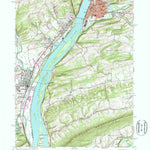 United States Geological Survey Sunbury, PA (1965, 24000-Scale) digital map