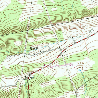 United States Geological Survey Sunbury, PA (1965, 24000-Scale) digital map