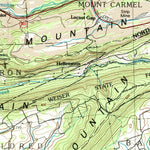 United States Geological Survey Sunbury, PA (1984, 100000-Scale) digital map