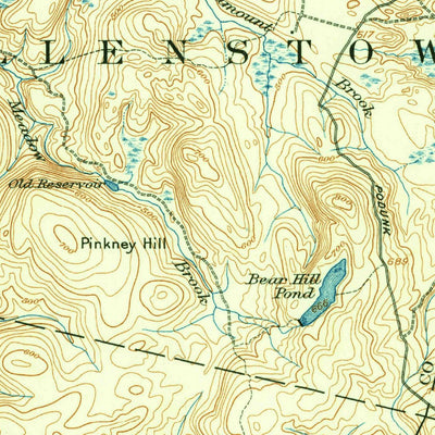 United States Geological Survey Suncook, NH (1921, 62500-Scale) digital map