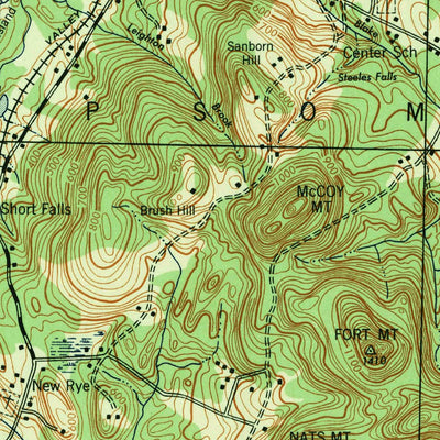 United States Geological Survey Suncook, NH (1944, 62500-Scale) digital map