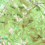 United States Geological Survey Suncook, NH (1957, 62500-Scale) digital map