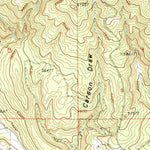 United States Geological Survey Sundance West, WY (1984, 24000-Scale) digital map