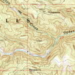 United States Geological Survey Sundance West, WY (1984, 24000-Scale) digital map