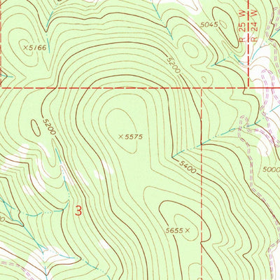 United States Geological Survey Sunday Mountain, MT (1963, 24000-Scale) digital map
