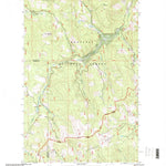 United States Geological Survey Sunday Mountain, MT (1997, 24000-Scale) digital map