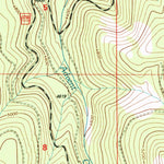 United States Geological Survey Sunday Mountain, MT (1997, 24000-Scale) digital map