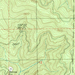 United States Geological Survey Sundown Mountain, OR (1986, 24000-Scale) digital map