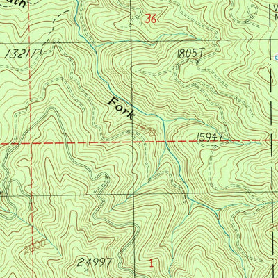 United States Geological Survey Sundown Mountain, OR (1986, 24000-Scale) digital map