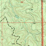 United States Geological Survey Sundown Mountain, OR (1998, 24000-Scale) digital map