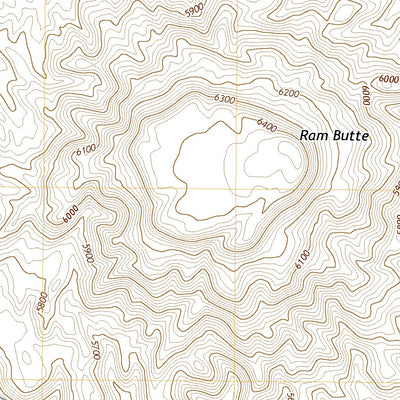 United States Geological Survey Sunflower Butte, AZ (2021, 24000-Scale) digital map