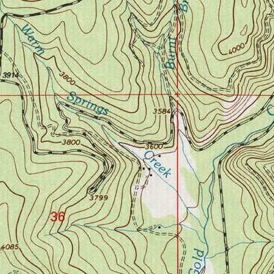 United States Geological Survey Sunflower Mountain, MT (1999, 24000-Scale) digital map