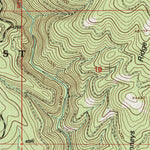 United States Geological Survey Sunflower Mountain, MT (1999, 24000-Scale) digital map