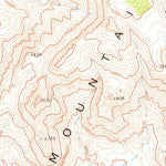 United States Geological Survey Sunflower Mountain, NV (1969, 24000-Scale) digital map