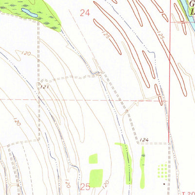 United States Geological Survey Sunflower, MS (1966, 24000-Scale) digital map