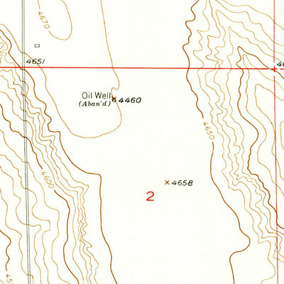United States Geological Survey Sunken Lake, CO (1951, 24000-Scale) digital map