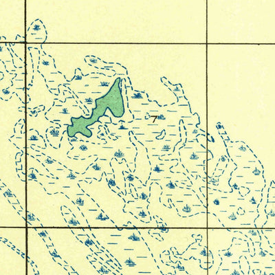 United States Geological Survey Sunken Lake, MI (1931, 31680-Scale) digital map