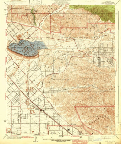 United States Geological Survey Sunland, CA (1942, 24000-Scale) digital map