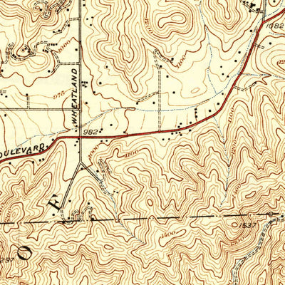 United States Geological Survey Sunland, CA (1942, 24000-Scale) digital map