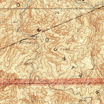United States Geological Survey Sunland, CA (1942, 24000-Scale) digital map