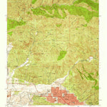 United States Geological Survey Sunland, CA (1953, 24000-Scale) digital map