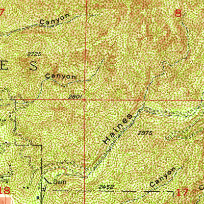 United States Geological Survey Sunland, CA (1953, 24000-Scale) digital map