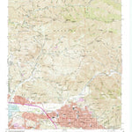 United States Geological Survey Sunland, CA (1991, 24000-Scale) digital map