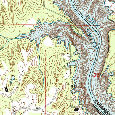 United States Geological Survey Sunlight, AL (2000, 24000-Scale) digital map