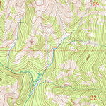 United States Geological Survey Sunlight Peak, WY (1991, 24000-Scale) digital map
